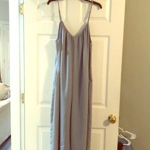 Cropped Wide Leg Jumpsuit